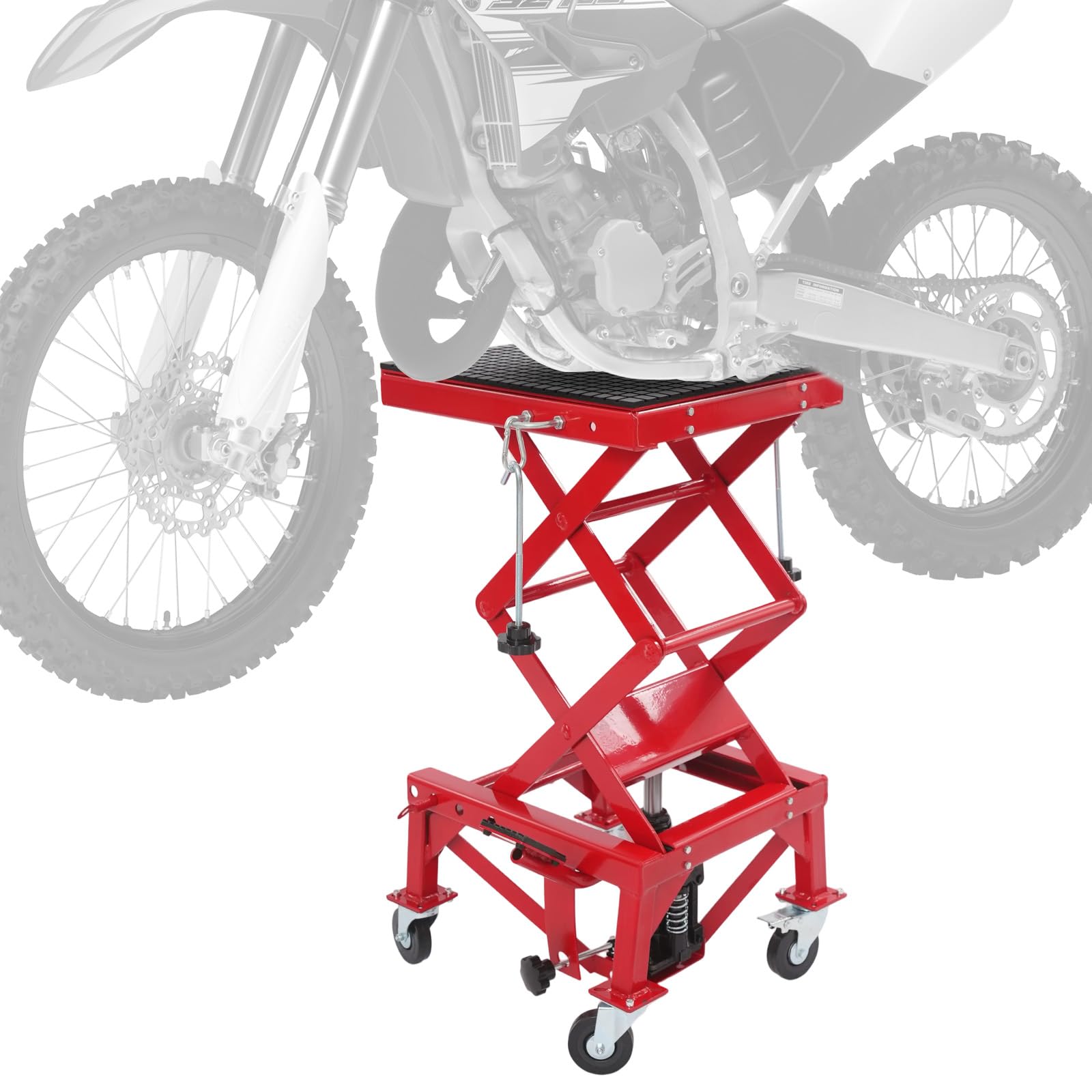 Futchoy Hydraulischer Motorradheber 200KG Motorradhebebühne Motorrad Ständer Montagebock Hebebühne Montageständer für Motorräder, ATVs und Quads Motorradheber Motorrad Heber (Tragfähigkeit 200KG) Futchoy Hydraulischer Motorradheber 200KG Motorradhebebühne Motorrad Ständer Montagebock Hebebühne Montageständer für Motorräder, ATVs und Quads Motorradheber Motorrad Heber (Tragfähigkeit 200KG) von Futchoy