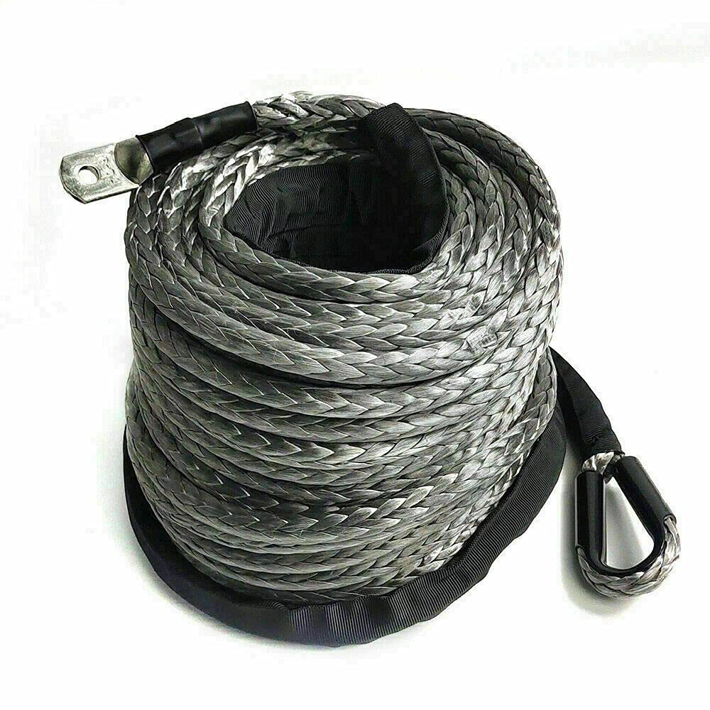Futchoy Windenseil Φ10mm x 30m Seil für Winde, 23809lbs /10,8 Ton Synthetisches Windenseill Seil-Winde für Auto ATV Truck Futchoy Windenseil Φ10mm x 30m Seil für Winde, 23809lbs /10,8 Ton Synthetisches Windenseill Seil-Winde für Auto ATV Truck von Futchoy