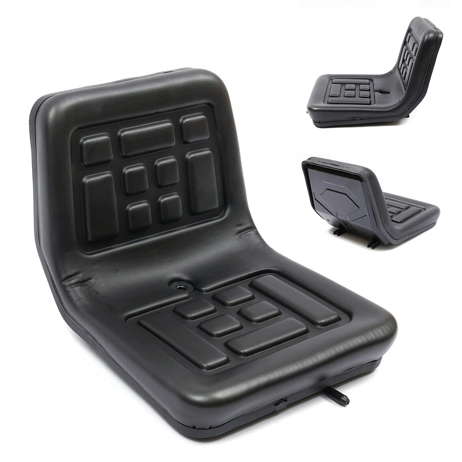 Schwarz Wasserdicht Traktorsitz Gabelstapler Sitz Aufsitzmäher Staplersitz Traktor Seat Stahlrahmen Pvc-polsterung Material Horizontal Einstellbar über 150 Mm,mit Einem Abflussloch Schwarz Wasserdicht Traktorsitz Gabelstapler Sitz Aufsitzmäher Staplersitz Traktor Seat Stahlrahmen Pvc-polsterung Material Horizontal Einstellbar über 150 Mm,mit Einem Abflussloch von Futchoy