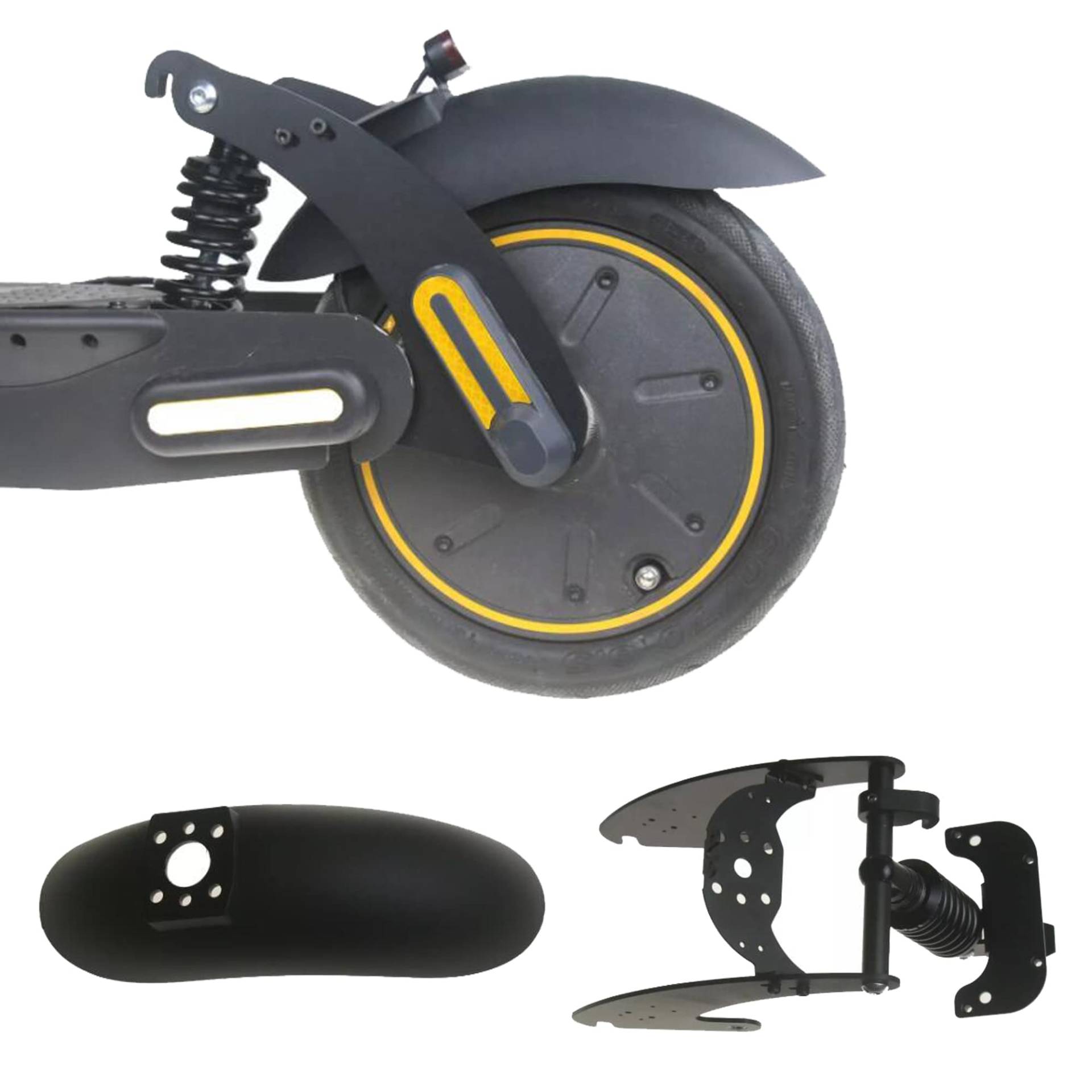 Fututech Kit Federung hinten + Schutzblech hinten für Segway Ninebot Max G30 Stoßdämpfer Anti-Vibration für Hinterrad Roller Zubehör Elektroroller Ersatzteil Fututech Kit Federung hinten + Schutzblech hinten für Segway Ninebot Max G30 Stoßdämpfer Anti-Vibration für Hinterrad Roller Zubehör Elektroroller Ersatzteil von Fututech