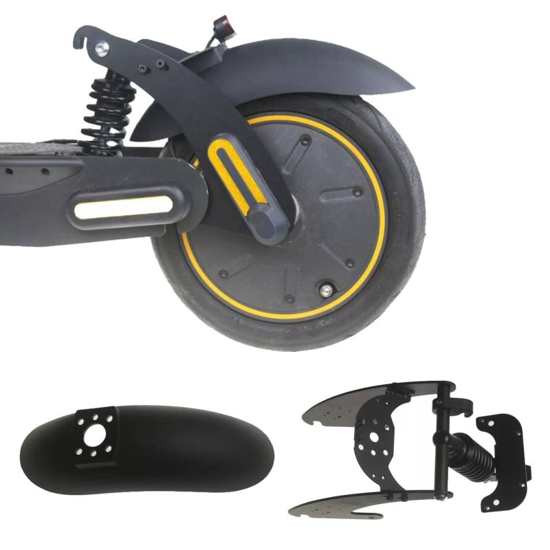 Fututech Kit Federung hinten + Schutzblech hinten für Segway Ninebot Max G30 Stoßdämpfer Anti-Vibration für Hinterrad Roller Zubehör Elektroroller Ersatzteil von Fututech