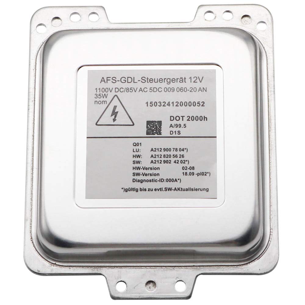 Fvoagaou D1S Xenon HID Vorschalt GeräT für W212 C207 A207 5DC009060-20 5DC00906020 HID Xenon Ballast 35W 85V AC Fvoagaou D1S Xenon HID Vorschalt GeräT für W212 C207 A207 5DC009060-20 5DC00906020 HID Xenon Ballast 35W 85V AC von Fvoagaou