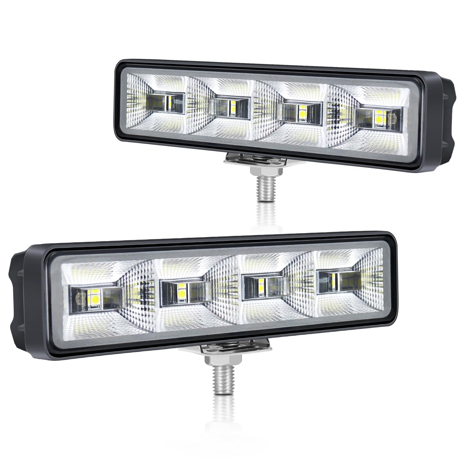 Fxlpower 2 Stück 25W LED Flutlicht Rückfahrscheinwerfer 9-80V Zusatzscheinwerfer, IP65 Offroad led Arbeitsscheinwerfer für Auto, Trittstufen eines LKWs, Pickup,Traktor, 4x4, ATV, Motorräder Fxlpower 2 Stück 25W LED Flutlicht Rückfahrscheinwerfer 9-80V Zusatzscheinwerfer, IP65 Offroad led Arbeitsscheinwerfer für Auto, Trittstufen eines LKWs, Pickup,Traktor, 4x4, ATV, Motorräder von Fxlpower
