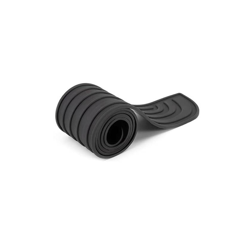 Für VW ID.3 2021-2022 Auto Heck Stoßstangenschutz,Kofferraum Kratzschutz Selbstklebend PVC Auto Styling Zubehör,A-Black-Coupe von FxxxD1