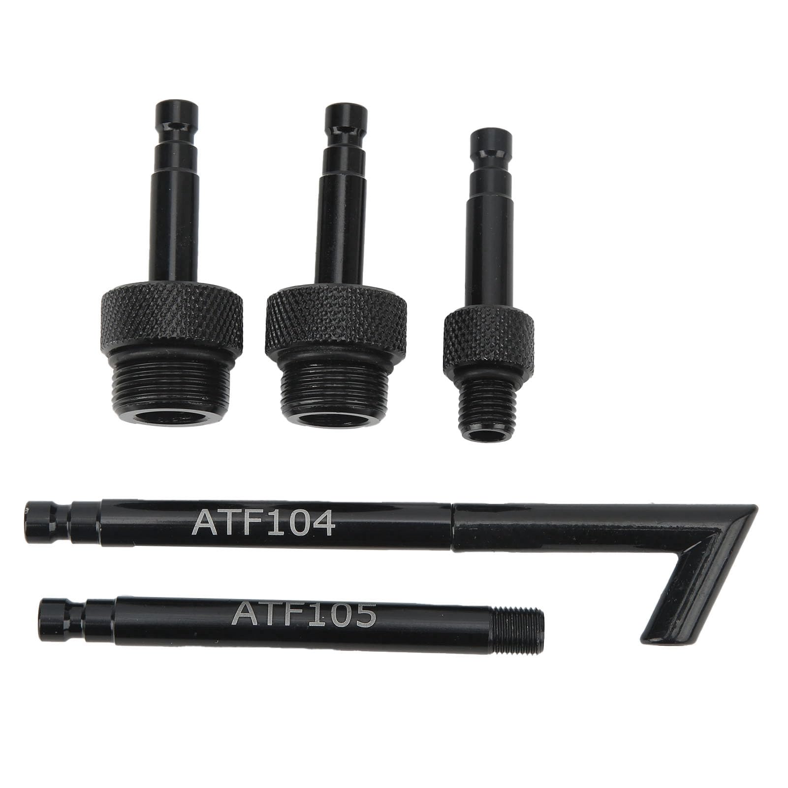 ATF-Automatikgetriebeöl-Einfülladapter 2 für AISIN 09G 01J CVT-Getriebe, Aluminiumlegierung, Schwarz, 5 Stück von Fydun