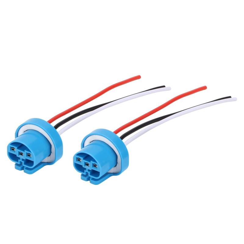 Adapterkabelbaum, Fydun 2 Stk Universal 12V 24V 9007 Adapterkabelbaum Sockelkabelbaum Für 9004 HB1 HB5 Scheinwerfer Nebelscheinwerfer von Fydun