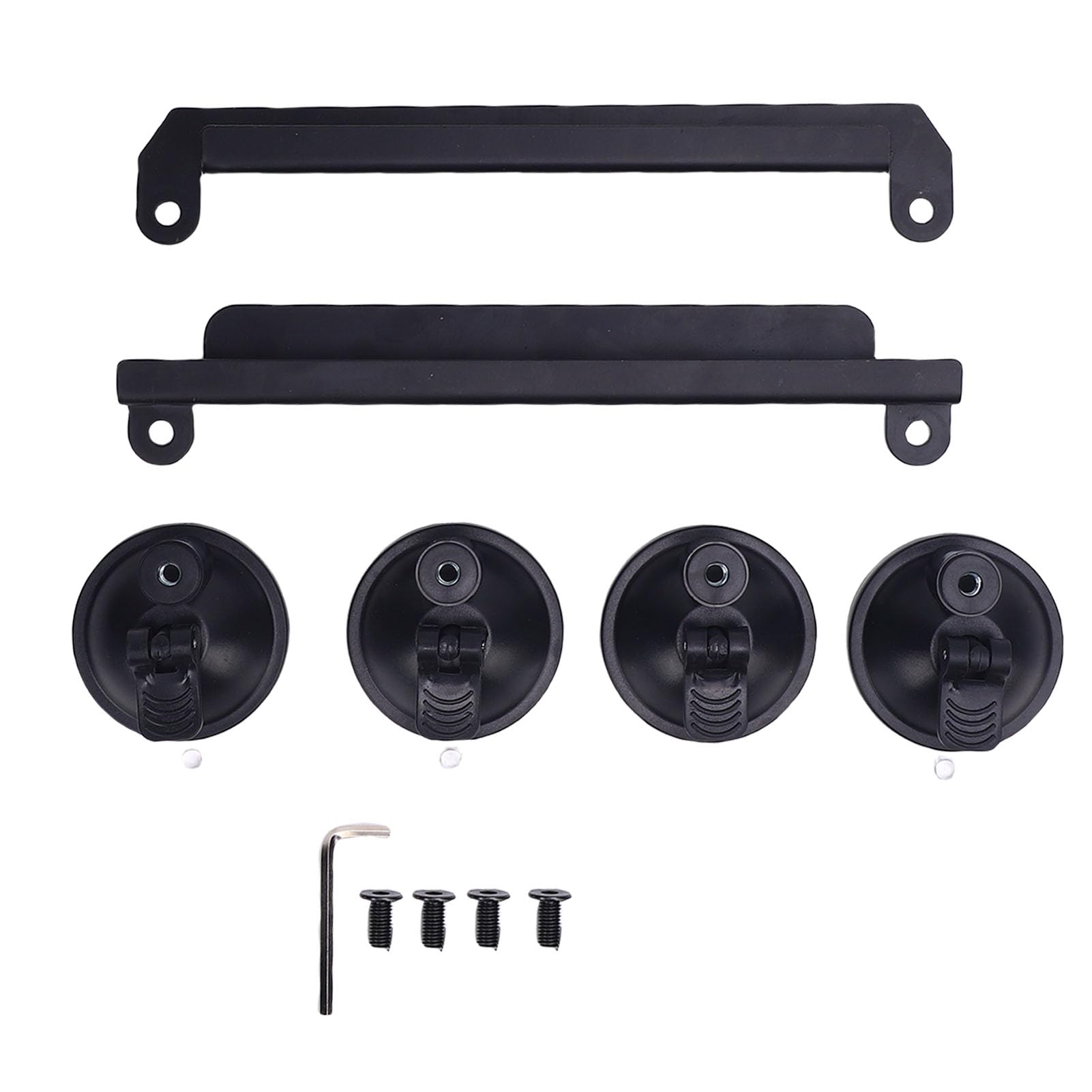 Autodachhalterung Tragbares Multifunktionales Schiebedach Saugbecher -Saug -Kit für RVS -Yachten Limousinen SUVs (BLACK) von Fydun