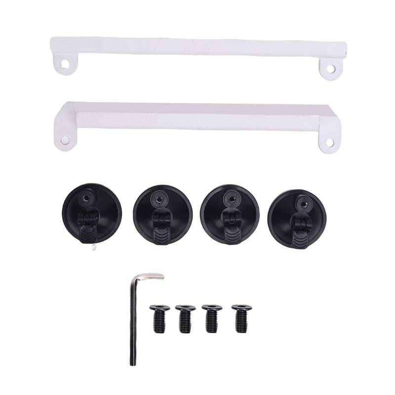 Autodachhalterung Tragbares Multifunktionales Schiebedach Saugbecher -Saug -Kit für RVS -Yachten Limousinen SUVs (WHITE) von Fydun