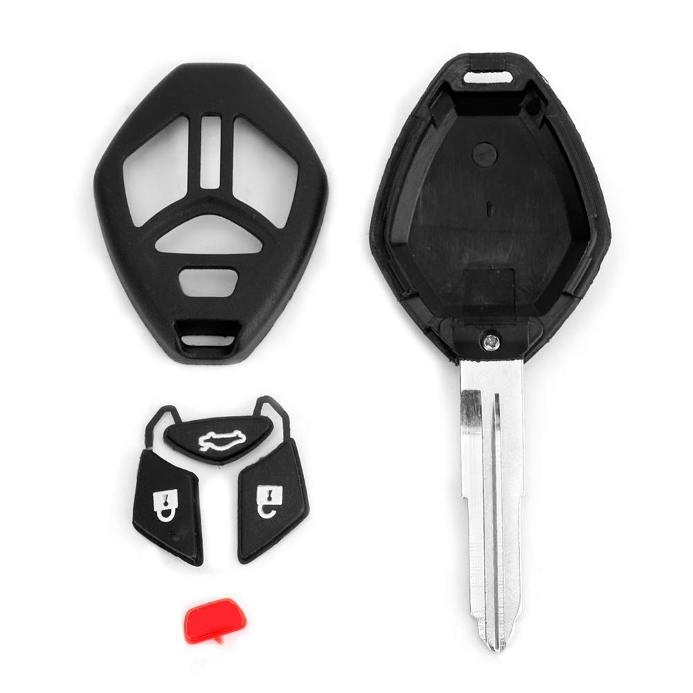 Fydun 3+1-Taste Keyless Entry Remote Shell Case Plastik Auto-Fernbedienung Smart Key Fob Cover Für Eclipse Galant von Fydun