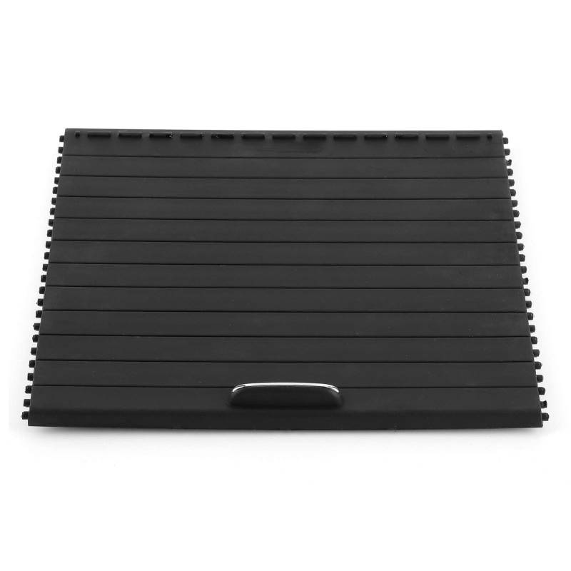 Fydun Auto Center Console Cover Pad, Schwarz Center Console Rollo Cover 1666805802 Passend für ML GL GLS GLE W166 von Fydun