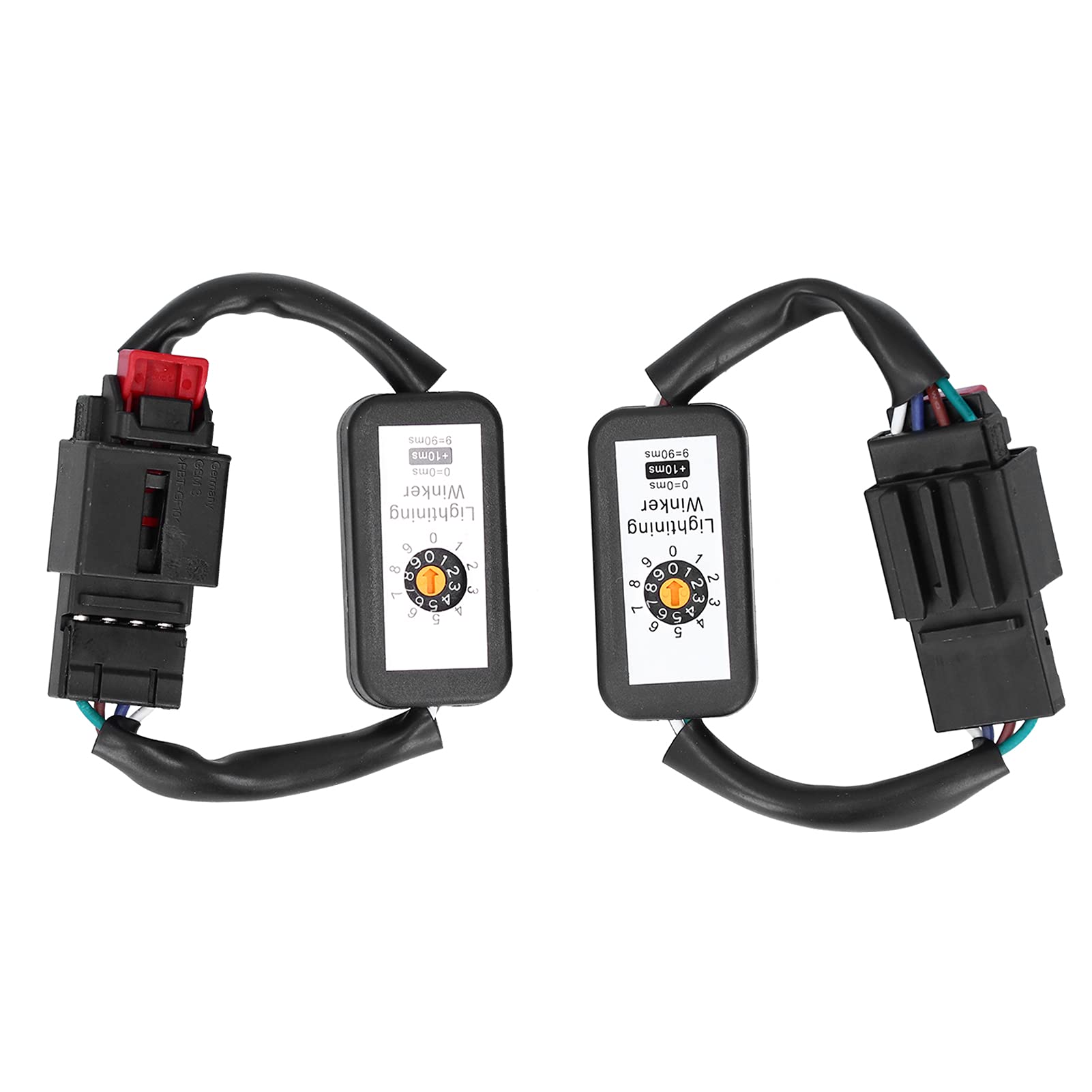 Fydun Auto Rücklicht Blinker Modul Wasserdichte LED Rücklichter Dynamische Blinkeradapter Kabelbaum Blinker Modul Kits Passend für Mk7 Pre Facelift 2013-2016 von Fydun