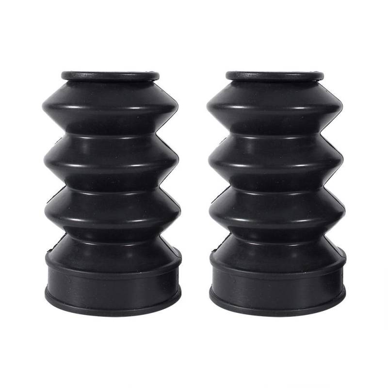 Vorderradgabel Abdeckung, Fydun Gabel Cover Gaiter Faltenbalg Anti Rutsch Gummi Front Gaiter Boot Cover Staubschutz für FX XL 883 von Fydun