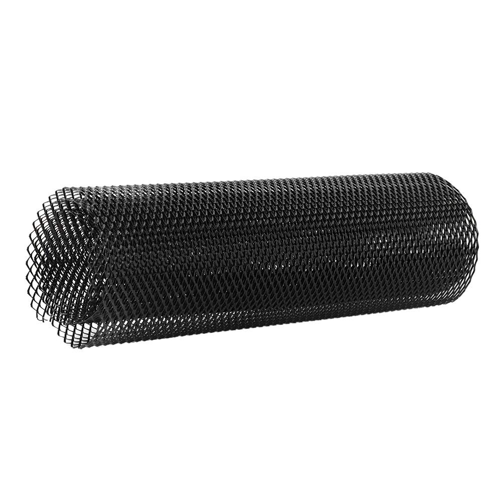 Auto Kühlergrill, Fydun 4x8mm Universal Auto Grille Mesh Aluminiumlegierung Renngitter Net Grid Körper Stoßstange Rhombic Grill (Schwarz) von Fydun