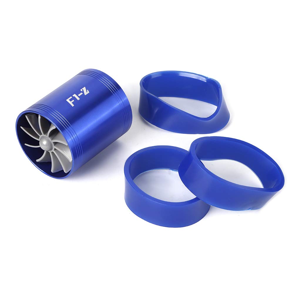 Kompressor-Turbinen-Turbo, Fydun Dual-Lüfter ID 2,4 Zoll Benzinsparer Turbinen-Superlader Lufteinlass-Turbo Kompressor-Turbinen-Turbo, Fydun Dual-Lüfter ID 2,4 Zoll Benzinsparer Turbinen-Superlader Lufteinlass-Turbo von Fydun