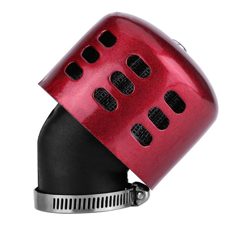 Motorräder Luftfilter, Fydun 35 mm Modifizierter Ansaugluftfilter Satz für Motorräder mit 100-150CC(Rot) von Fydun