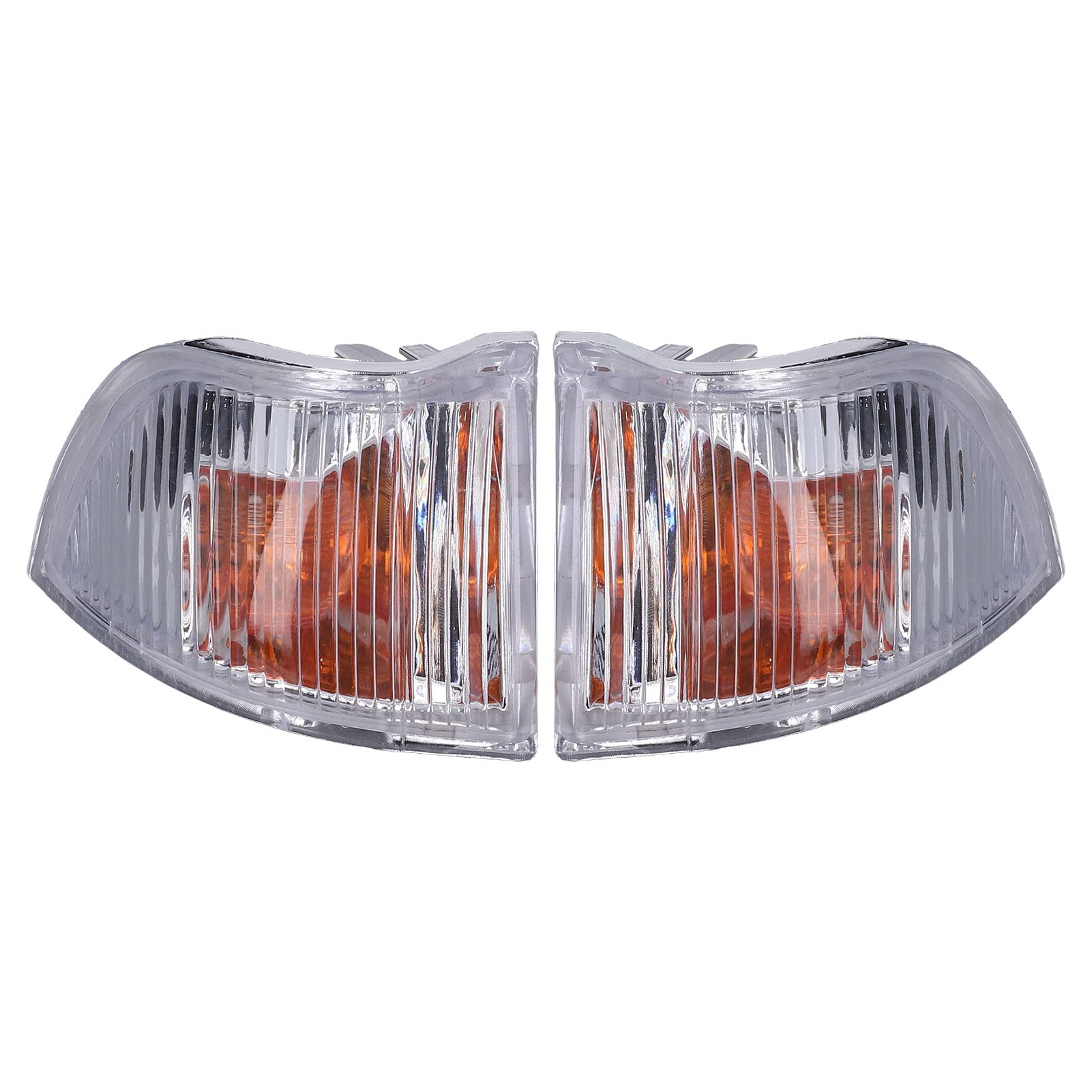 Spiegel Blinkerglas Signallampenabdeckung, Fydun 2 Stk Vorderseite Abdeckung der Außenspiegel-Kontrollleuchte Seitenspiegel Blinkerglas Für Iveco Daily 2006‑2012 von Fydun