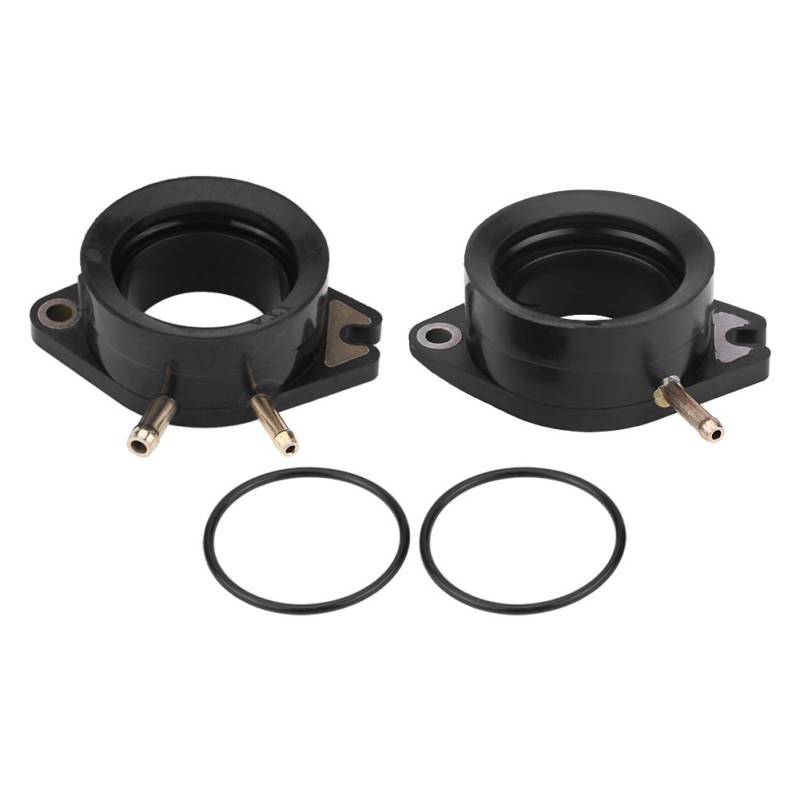 Vergaser Ansaugkrümmer Adapter, Fydun 2Pcs Vergaser Ansaugkrümmer Manschettengelenk für 81-86 XV750 Virago 88-99 1100 XV1100 von Fydun