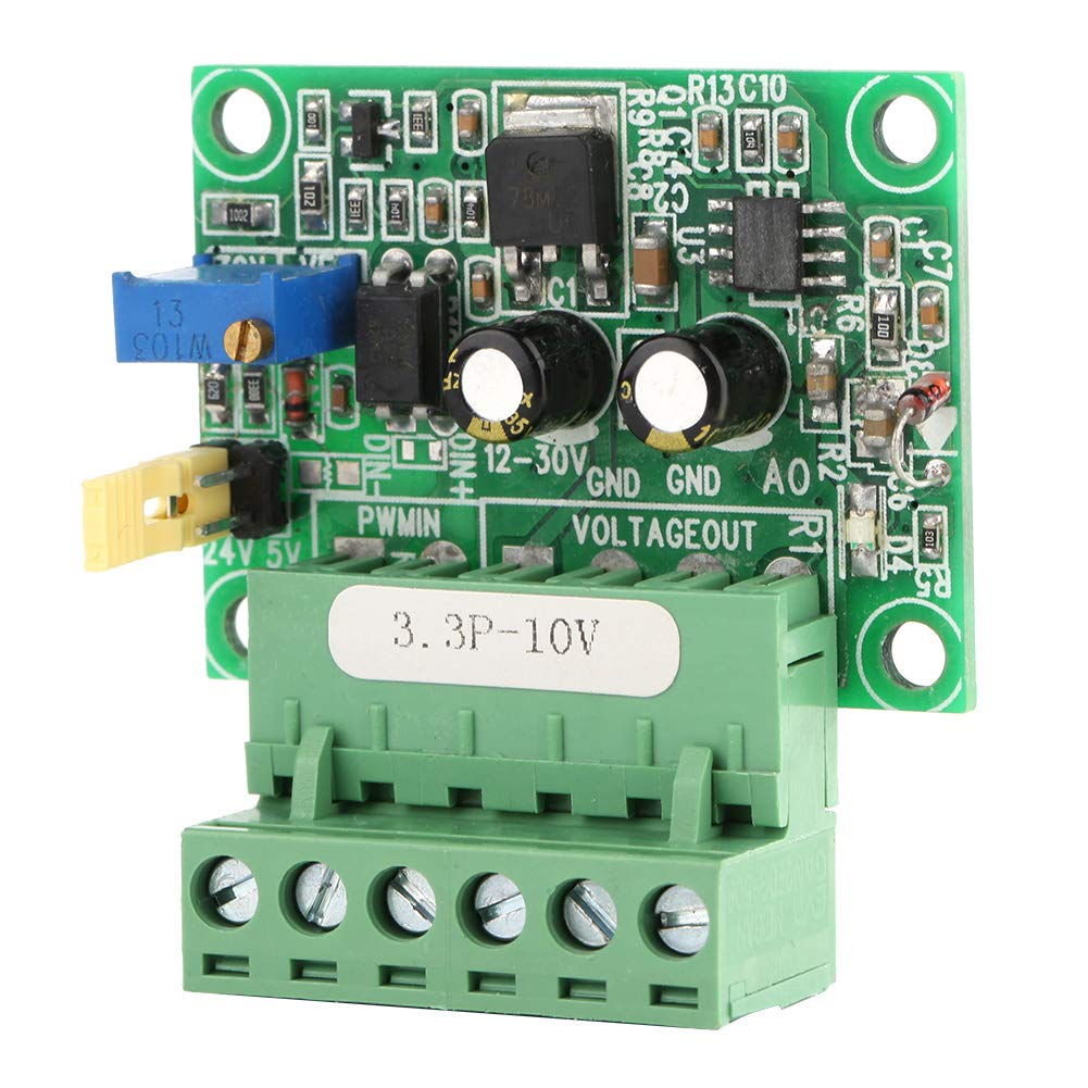 Pwm Signal Spannungswandler, 0-10V Analogausgangsspannung 0-100% 1-3Khz Pwm-Signaleingang, D/A Digital-Analoges Sps-Modul, Zur Steuerung Der Motordrehzahl Pwm Signal Spannungswandler, 0-10V Analogausgangsspannung 0-100% 1-3Khz Pwm-Signaleingang, D/A Digital-Analoges Sps-Modul, Zur Steuerung Der Motordrehzahl von Fyearfly