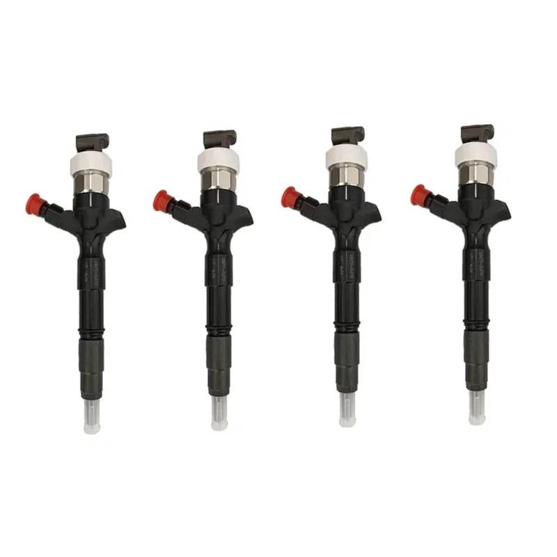 4 STÜCKE 23670-0L010 Common Rail Kraftstoffeinspritzdüse 23670 0L010 Diesel Injektor Sprayer 236700L010, Kompatibel Mit TOYOTA HILUX Hiace, von Fyixkbsut