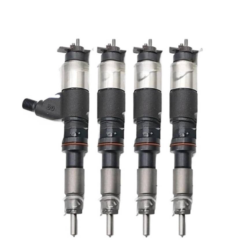 4PC 095000-6320 Common Rail Injektor 095000-6321 Düse, Kompatibel Mit Denso John Deere, 4045T 6048T RE530361 RE531210 RE546783 SE501928 von Fyixkbsut