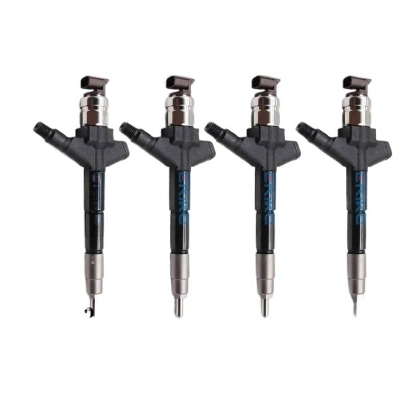 4PC 295050-0300 Common Rail Diesel Injektor 295050-0301 Motor Düse 16600-5X00A, Kompatibel Mit Nissan, 16600-3XN0A 16600-5X30A 16600-5X00D von Fyixkbsut