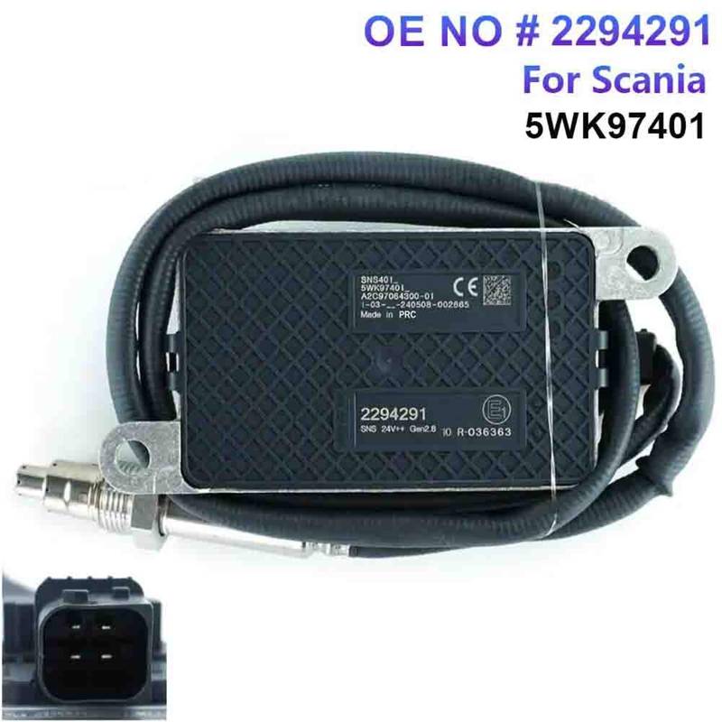 5WK97401 2294291 2064769 2247381 2296801 5WK97401 Stickstoff Sauerstoff NOx Sensor 24V, Kompatibel Mit Scania, Motor Ersatzteile von Fyixkbsut