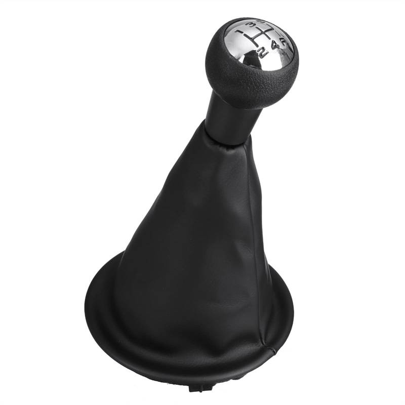 Manueller Schaltknauf,Schaltknäufe Auto-Gang-Umschaltknopfhebel Schalthebel-Stick-Gaiter-Boot-Abdeckung PU Passend Für Citroen Berlingo III MK3 Für Peugeot 2008-on von Fymlok