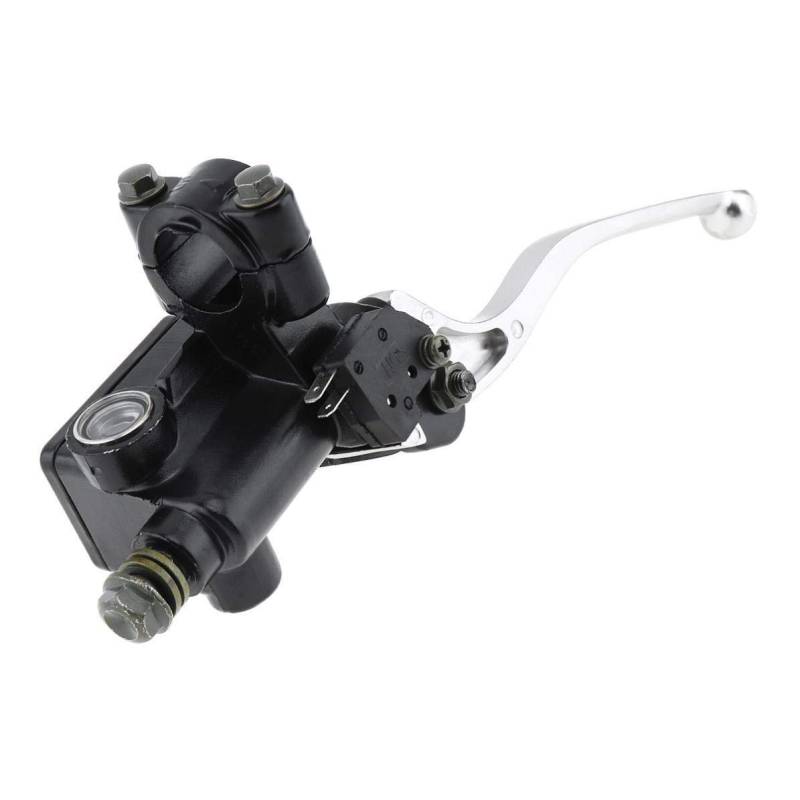 Motorrad Bremshebel,Motorrad Bremsgriff Motorrad Obervorderradbremse Kupplungsgeberzylinder Kupplung Bremse Pumpenbehälter Hydraulikpumpe Lever von Fymlok