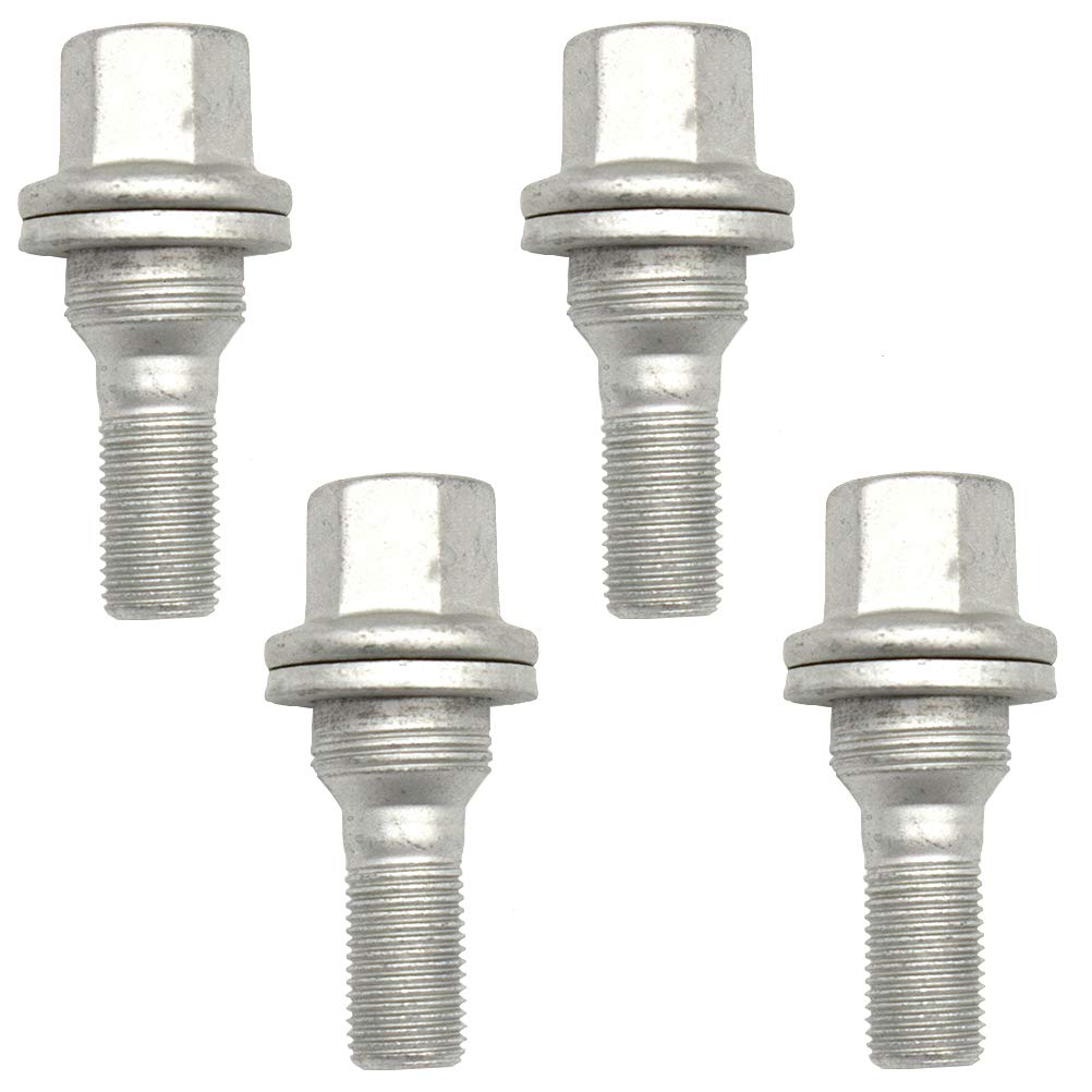 Radbolzen,Radschrauben 4X RADMUTTERN Schrauben Flache Sitz 17MM Hex Fit Verwenden for Peugeot 206 308 3008 207 CC SW 508 Fit Verwenden for Citroen Berlingo C3 C5 2011 2012 2013 Radbolzen,Radschrauben 4X RADMUTTERN Schrauben Flache Sitz 17MM Hex Fit Verwenden for Peugeot 206 308 3008 207 CC SW 508 Fit Verwenden for Citroen Berlingo C3 C5 2011 2012 2013 von Fymlok