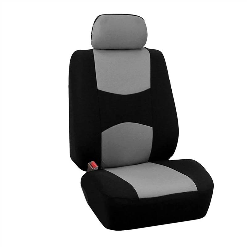 Sitzbezüge,Autositzbezug 1+2 Sitzbezüge Rot Autositzbezug LKW Innenausstattung(Gray 1 Piece) von Fymlok