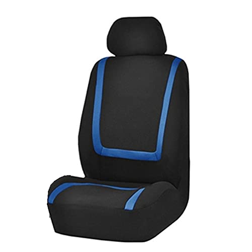 Sitzbezüge,Autositzbezug 2/4 / 9 stücke Autositzabdeckung Stoff Autoabdeckungen zum Salon Alle Saison SEAT SEAT SEAT GESCHICHTEN UNTERNEHMEN Universal Innenausstattung(Blue-1 seat) von Fymlok