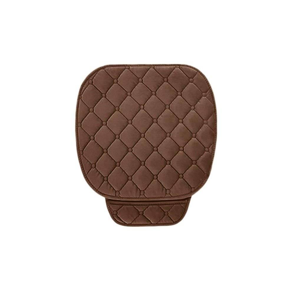 Sitzbezüge,Autositzbezug Auto-Sitzbezug Sitzkissen Anti-Rutsch-Universal-Vorderseite Rückseite Stuhl Sitzpolster for Fahrzeug Auto Car Seat Protector(Coffee) von Fymlok