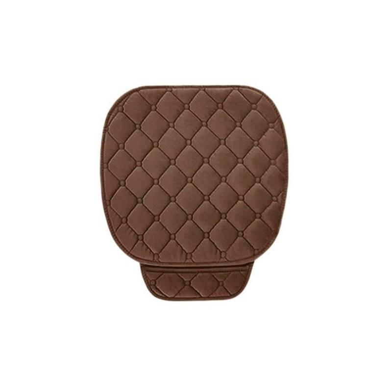 Sitzbezüge,Autositzbezug Auto-Sitzbezug Sitzkissen Anti-Rutsch-Universal-Vorderseite Rückseite Stuhl Sitzpolster for Fahrzeug Auto Car Seat Protector(Coffee) von Fymlok