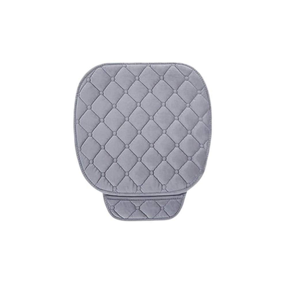 Sitzbezüge,Autositzbezug Auto-Sitzbezug Sitzkissen Anti-Rutsch-Universal-Vorderseite Rückseite Stuhl Sitzpolster for Fahrzeug Auto Car Seat Protector(Gray) von Fymlok