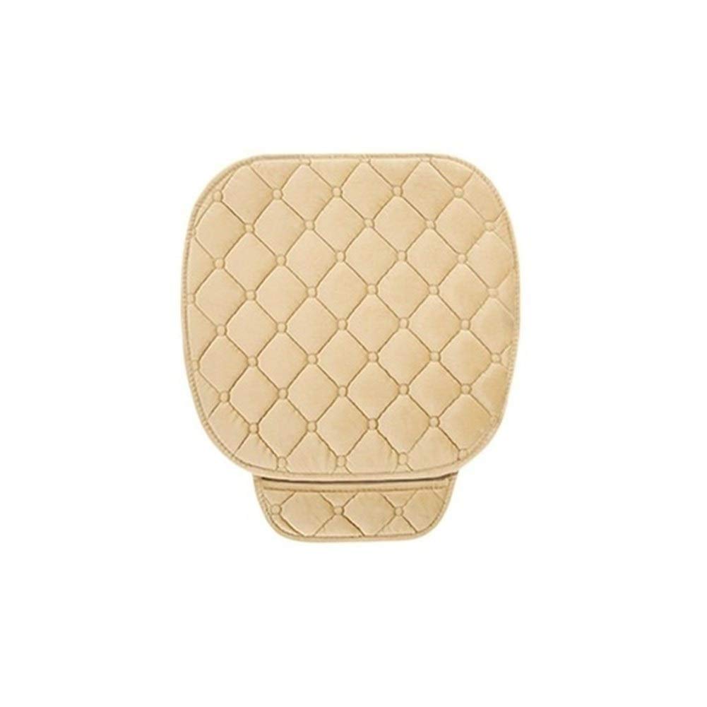 Sitzbezüge,Autositzbezug Auto-Sitzbezug Sitzkissen Anti-Rutsch-Universal-Vorderseite Rückseite Stuhl Sitzpolster for Fahrzeug Auto Car Seat Protector(Light Coffee) von Fymlok