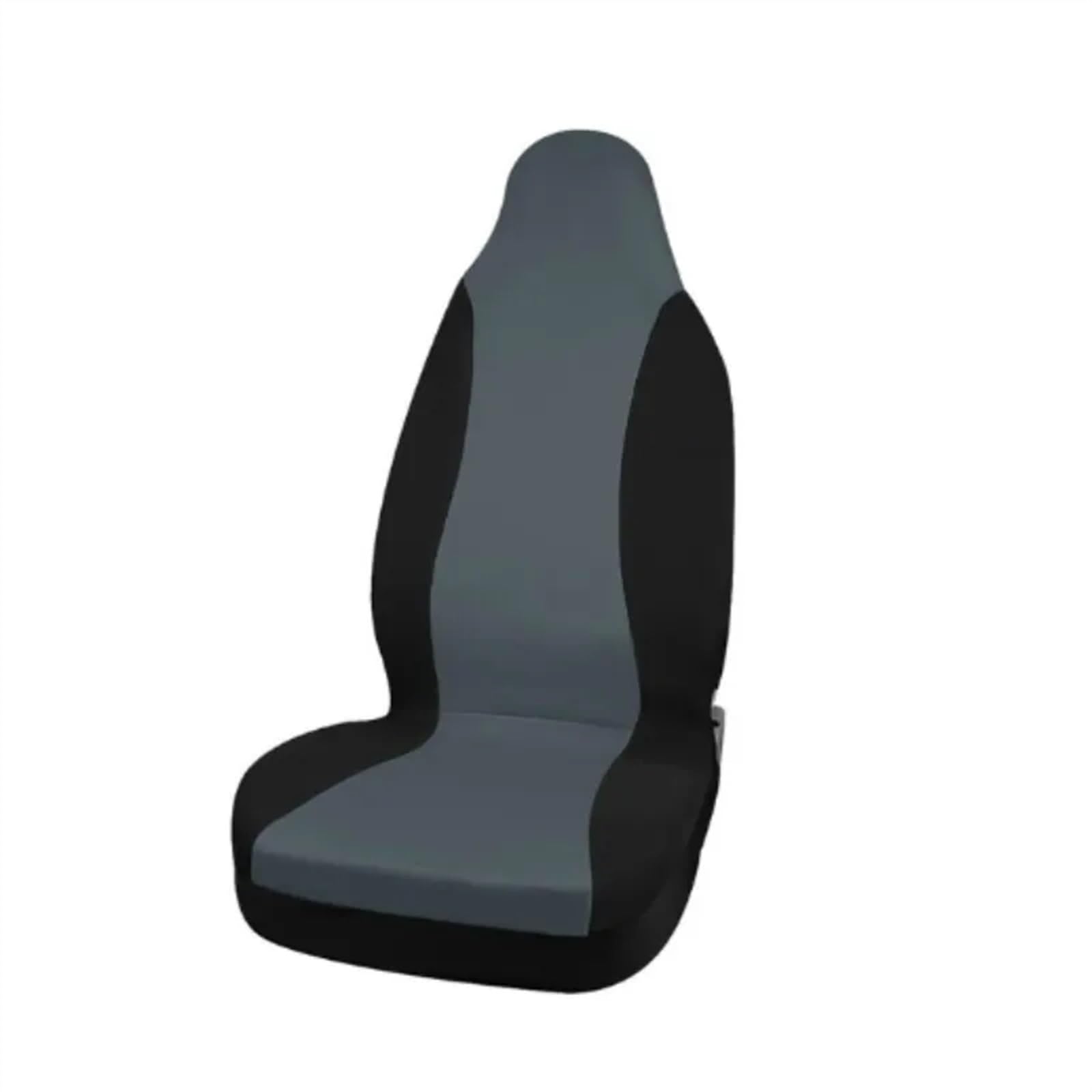 Sitzbezüge,Autositzbezug Autositzbezüge, Airbag-kompatibel, Passend for Die Meisten Autos, LKWs, SUVs Und Transporter, 100% Atmungsaktiv, Mit 2 Mm Starkem Polyester-Verbundschwammgewebe(Gray) von Fymlok