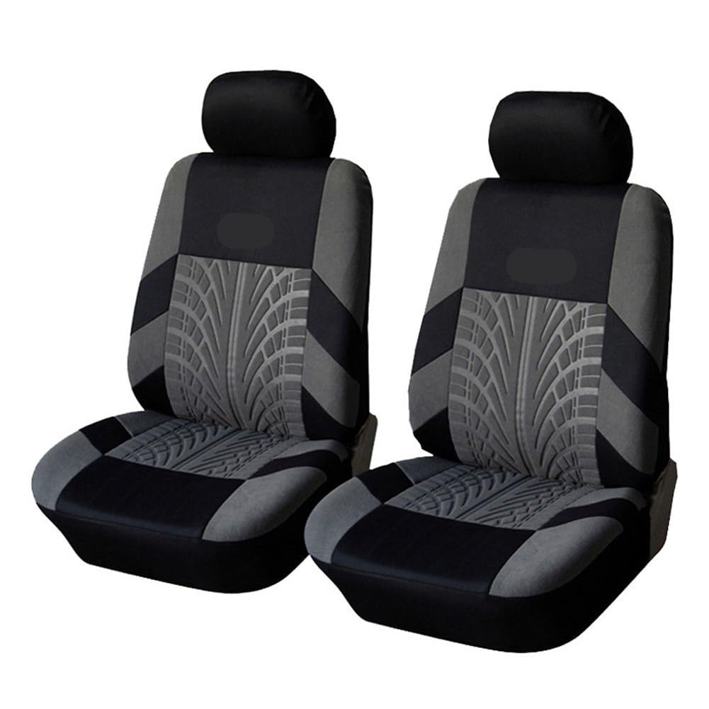 Sitzbezüge,Autositzbezug Autositzbezüge Full Set Car Seat Protector Auto Sitzbezüge Polyester-Gewebe Universal-Sitze die meisten Autos Orange Abdeckungen(Only 2 Front Seat) von Fymlok