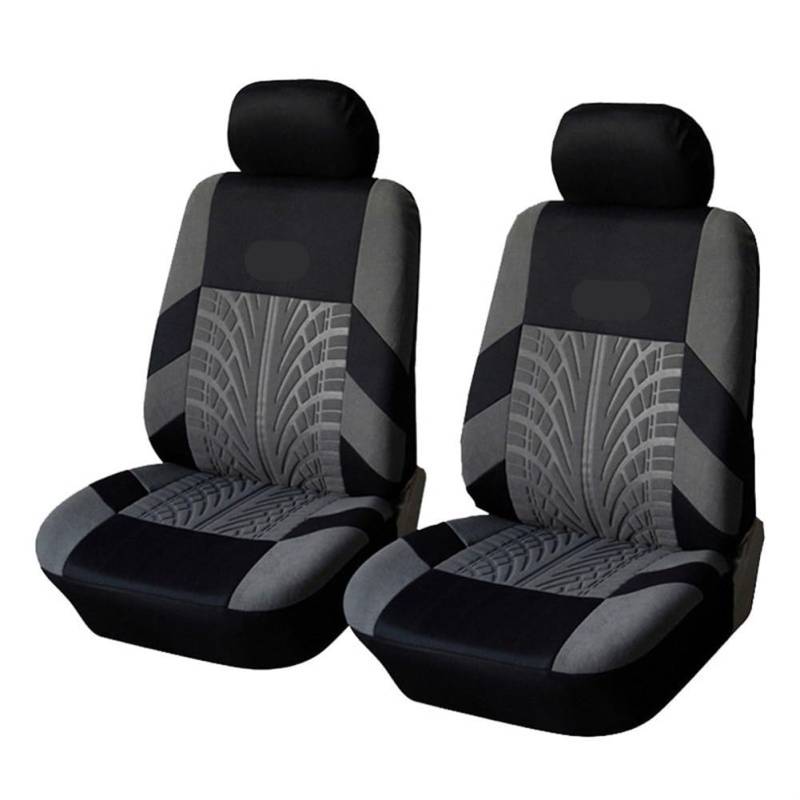 Sitzbezüge,Autositzbezug Autositzbezüge Full Set Car Seat Protector Auto Sitzbezüge Polyester-Gewebe Universal-Sitze die meisten Autos Orange Abdeckungen(Only 2 Front Seat) von Fymlok