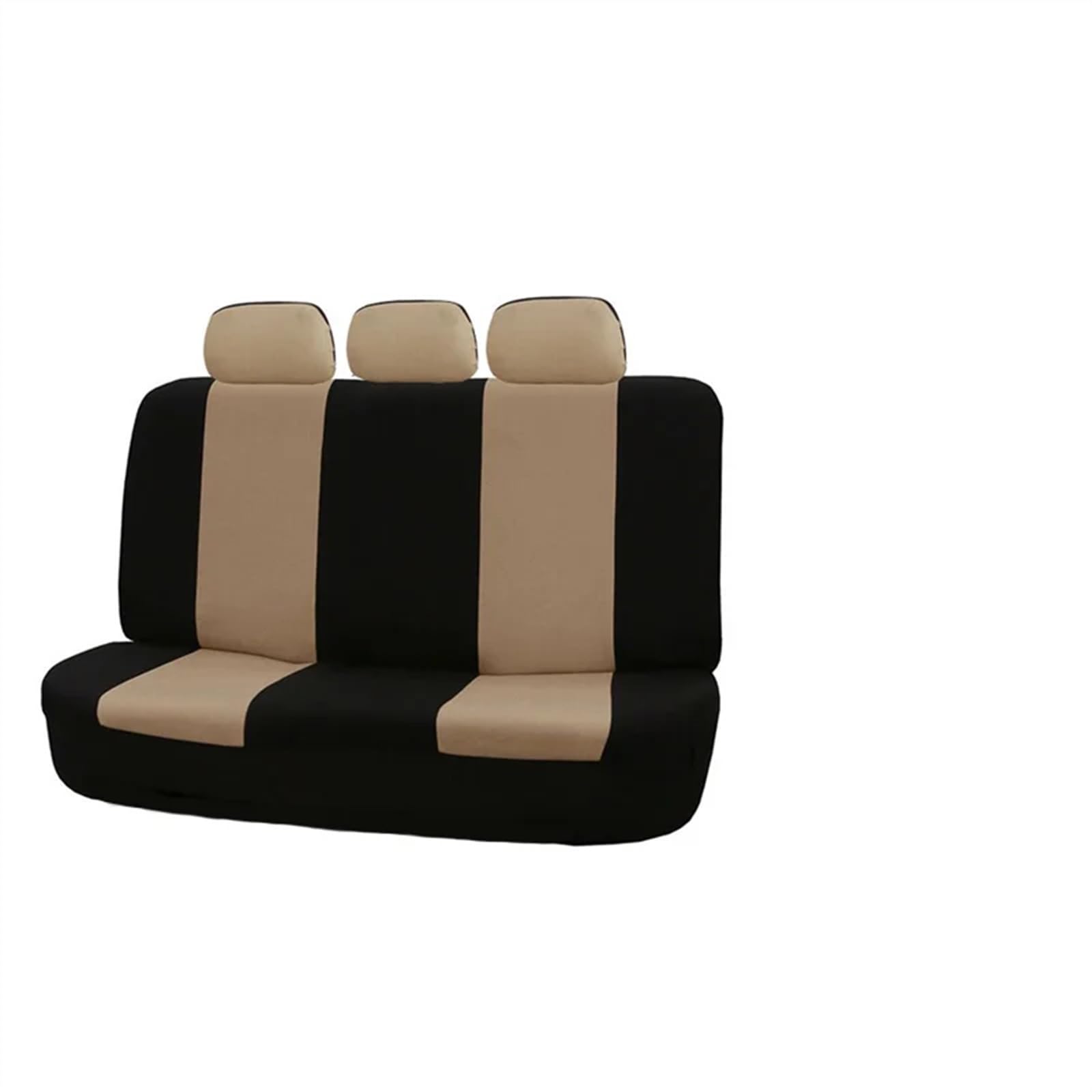 Sitzbezüge,Autositzbezug Autositzbezüge for die Rückbank, Verbundstoff, Geteilte Sitzbank, Rücksitzschutz, Auto-Innenbezüge, universelle Größe(Beige) von Fymlok