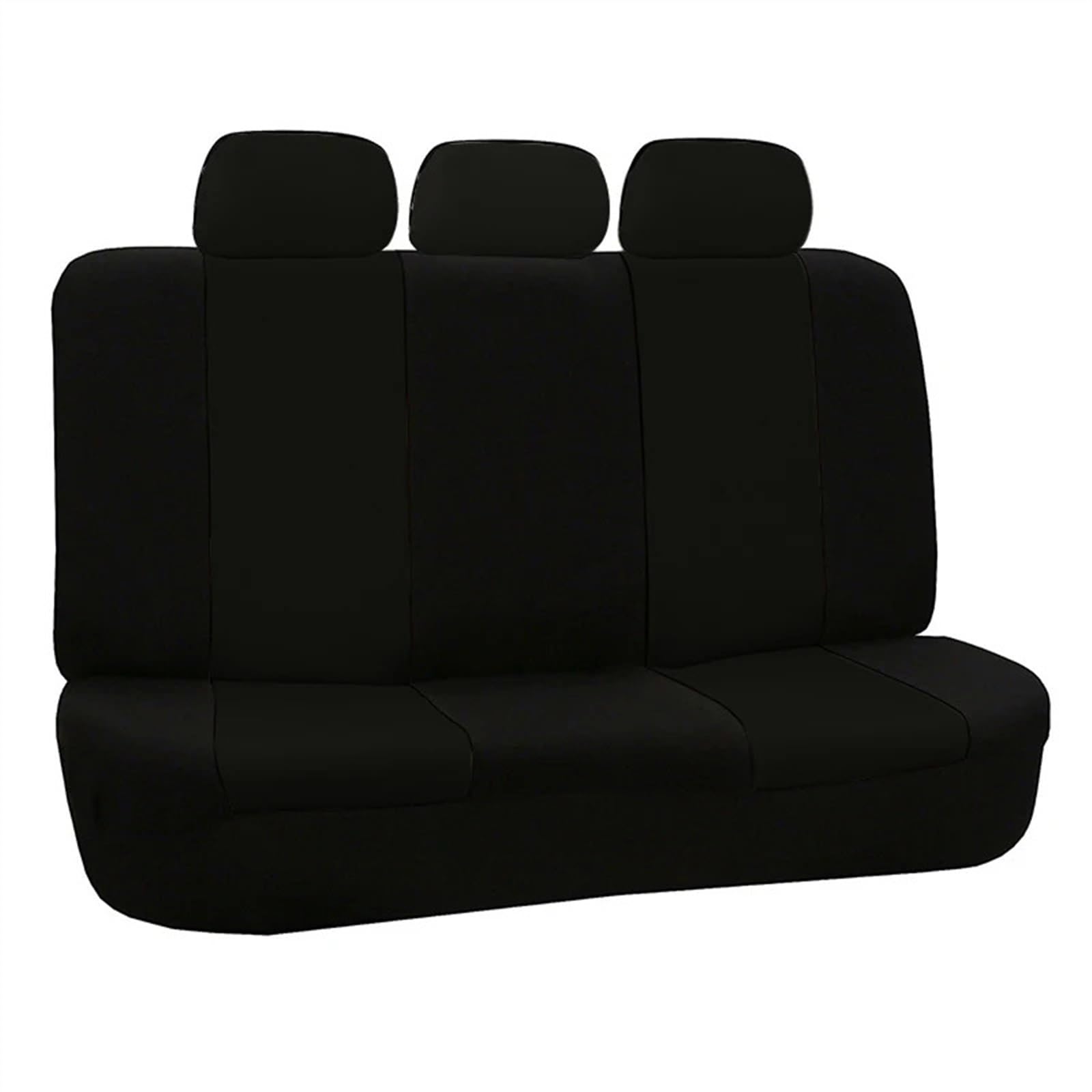 Sitzbezüge,Autositzbezug Autositzbezüge for die Rückbank, Verbundstoff, Geteilte Sitzbank, Rücksitzschutz, Auto-Innenbezüge, universelle Größe(Black) von Fymlok