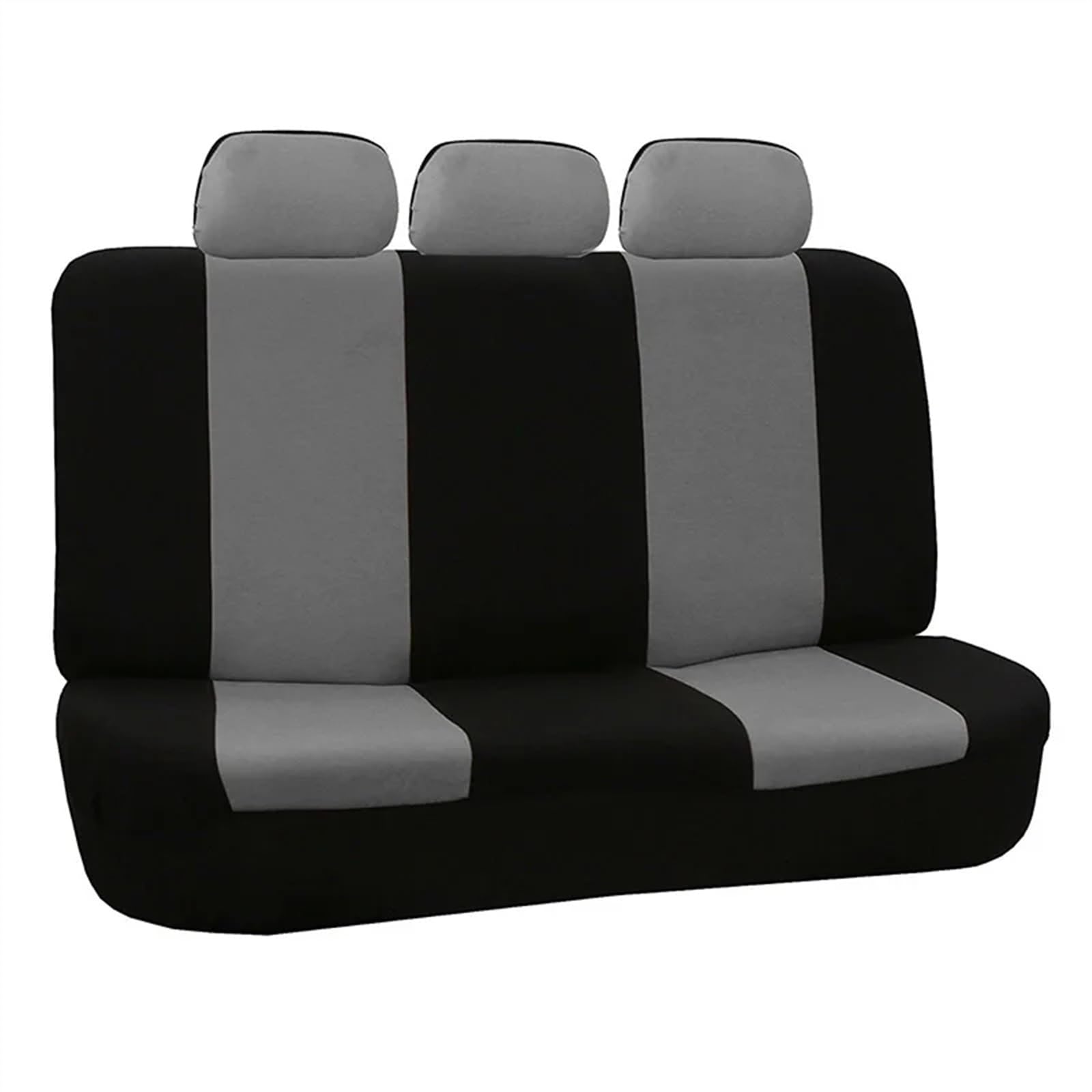Sitzbezüge,Autositzbezug Autositzbezüge for die Rückbank, Verbundstoff, Geteilte Sitzbank, Rücksitzschutz, Auto-Innenbezüge, universelle Größe(Gray) von Fymlok
