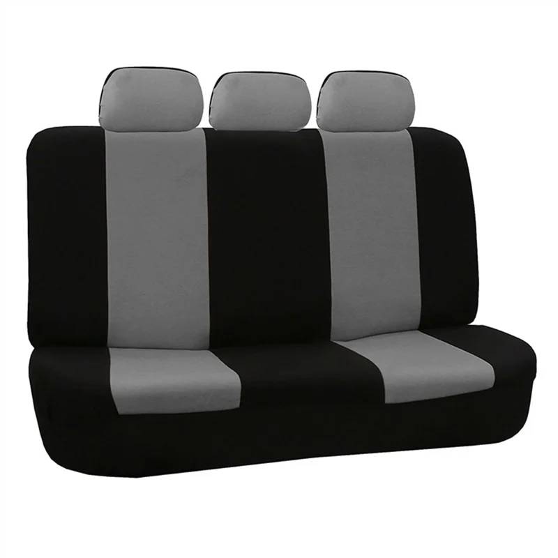 Sitzbezüge,Autositzbezug Autositzbezüge for die Rückbank, Verbundstoff, Geteilte Sitzbank, Rücksitzschutz, Auto-Innenbezüge, universelle Größe(Gray) von Fymlok