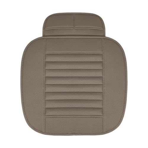 Sitzbezüge,Autositzbezug Autositzüberzug PU. Leder Four Seasons Cars Sitzkissen Automobiles Seat Protector Universal Car-Stuhl-Auflage-Matte Auto-Zubehör(Gray) von Fymlok