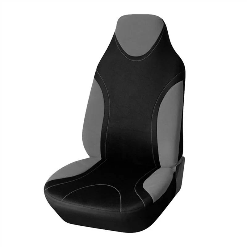 Sitzbezüge,Autositzbezug Komplettset Autositzbezug Mehrere Farben Sitzschutzbezug Fahrzeugsitzbezüge Universelles Autozubehör(Gray 1PC) von Fymlok