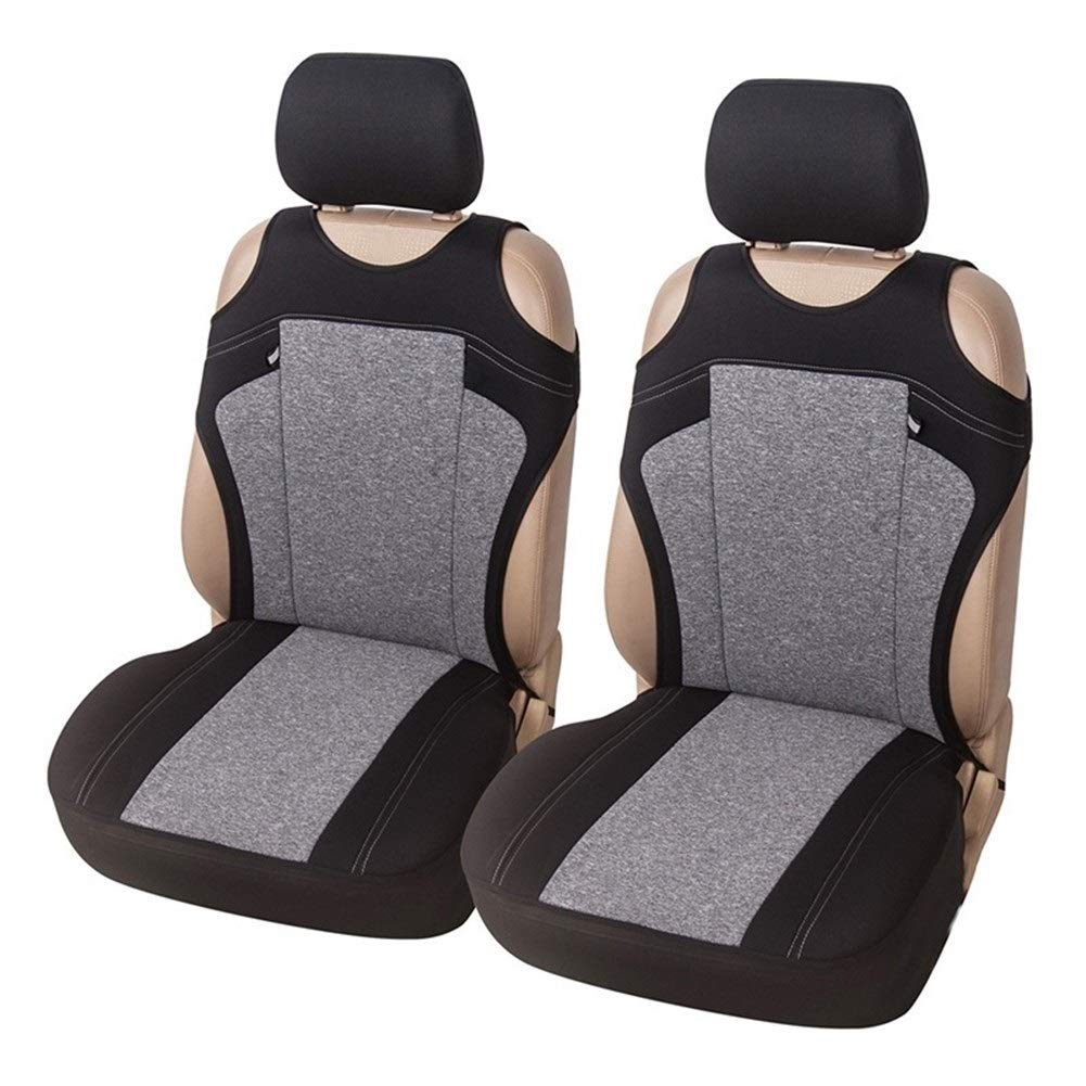 Sitzbezüge,Autositzbezug Mode Fahrzeugspur-Detail-Art-Universalauto-Sitzbezüge passend for die meisten Fahrzeugsitzbezug Car Seat Protector(2 Piece seat Covers) von Fymlok