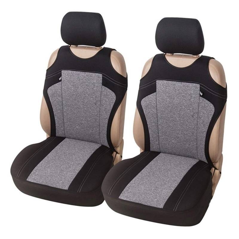Sitzbezüge,Autositzbezug Mode Fahrzeugspur-Detail-Art-Universalauto-Sitzbezüge passend for die meisten Fahrzeugsitzbezug Car Seat Protector(2 Piece seat Covers) von Fymlok