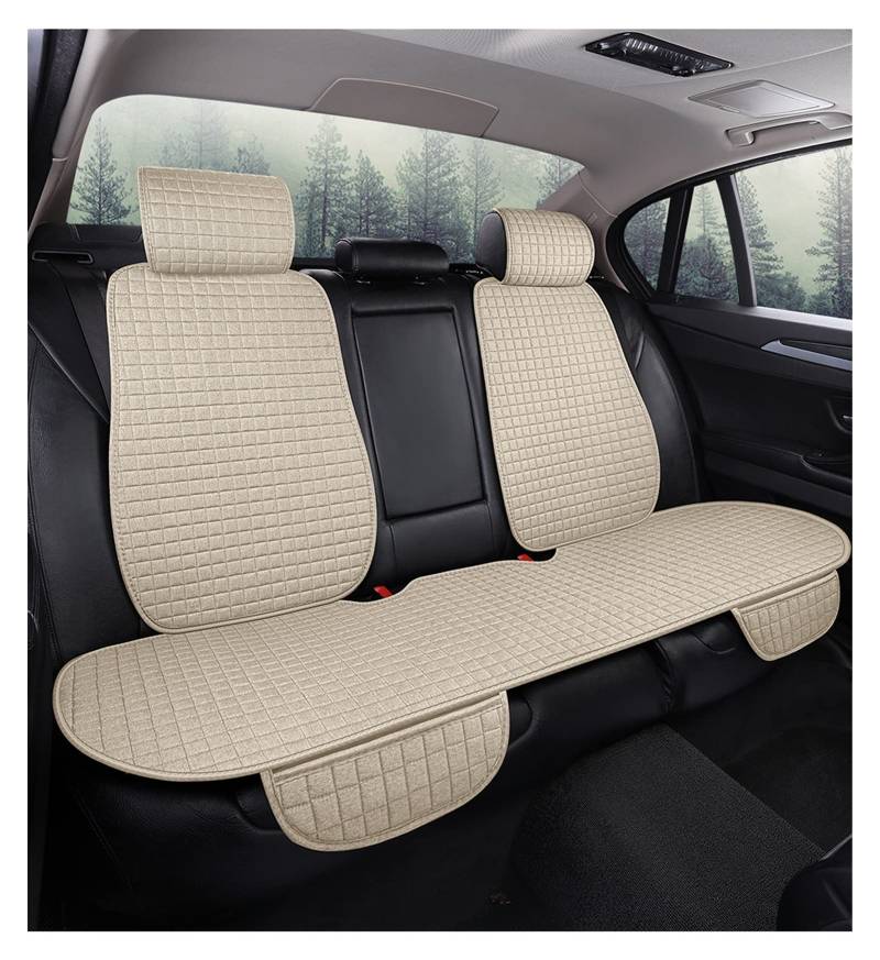 Sitzbezüge,Autositzbezug Spezielle autositzkissen Sitz Protector autositz Protector autositzschutz Matte(Black Brown) von Fymlok