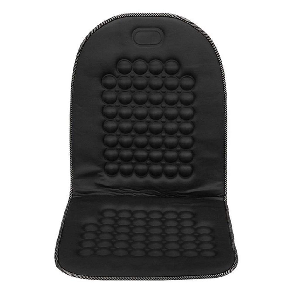 Sitzbezüge,Autositzbezug Universal-bequemes Auto Van Sitzbezug Massage Gesundheit Kissen-Schutz-Auto-Sitzabdeckung Magnetic Massage-Kissen(Black) von Fymlok