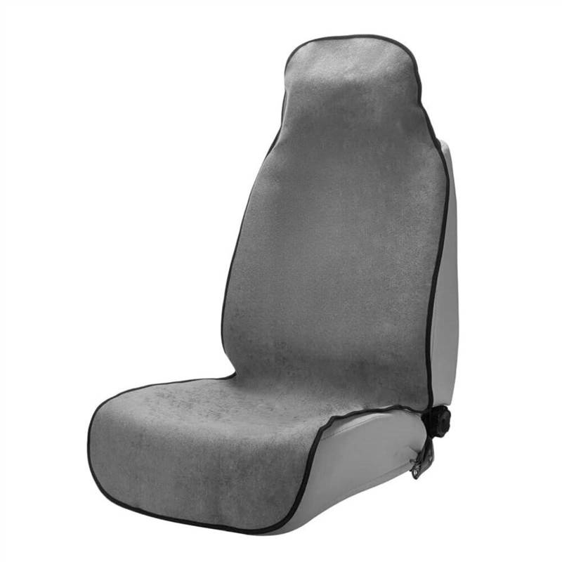 Sitzbezüge,Autositzbezug Wasserdichter Schweißhandtuch-Autositzbezug for nach dem Training im Fitnessstudio, Laufen, Schwimmen, Strand und Wandern, universelle Passform, Rutschfester Sitz(Gray) von Fymlok