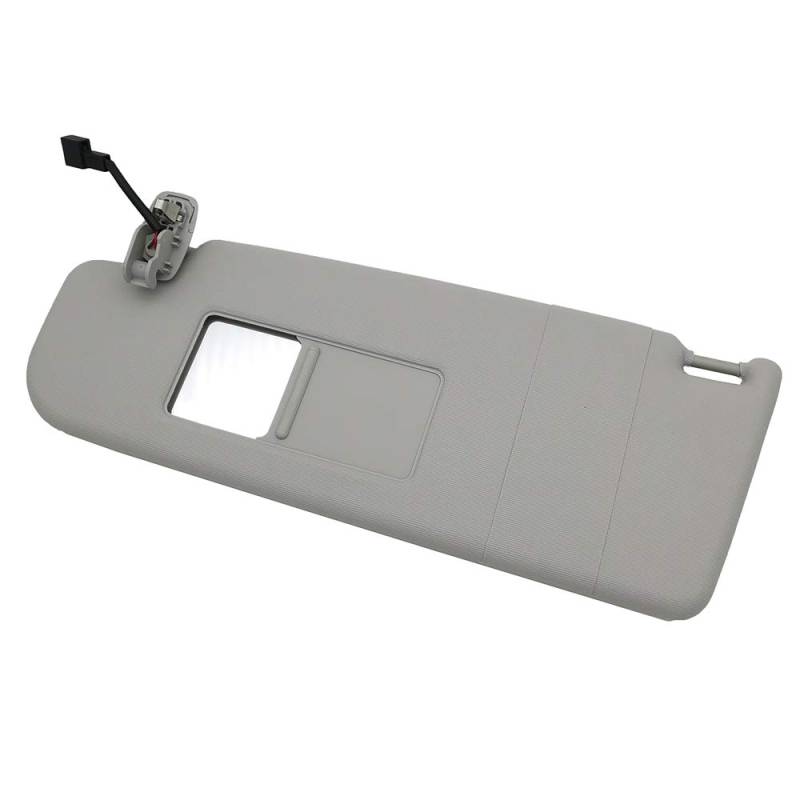 Sonnenblende,Sonnenblende Links/rechts Auto Interieur Sun Visor Windschutzscheibe Sonnenschutz Sun Shield mit Spiegel Auto Sunvisor Fit Verwendung Passend für Polo 2011-2017 von Fymlok